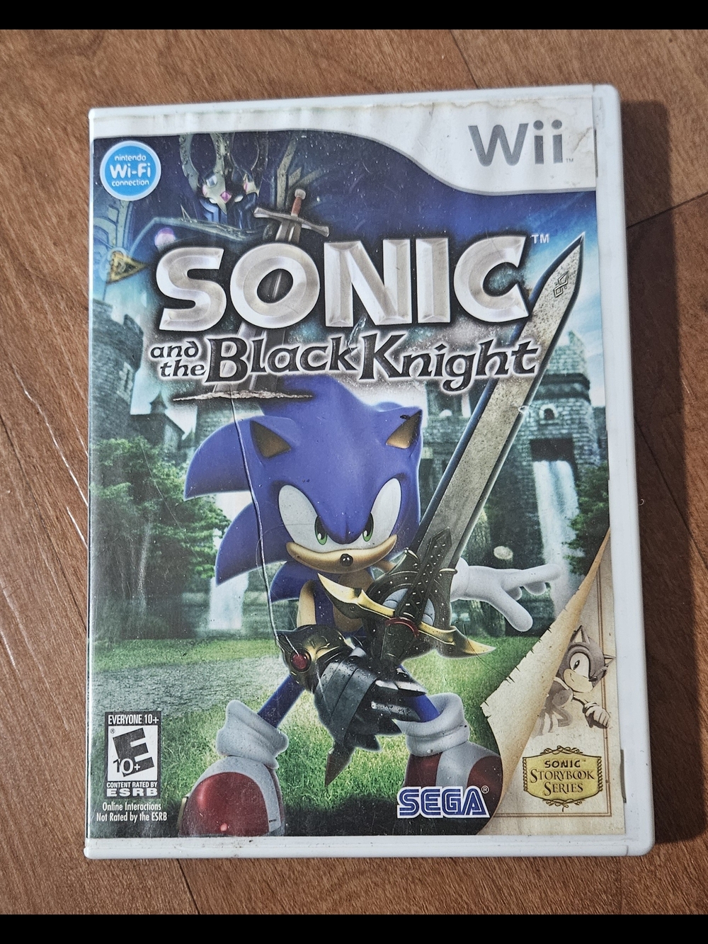 Sonic and the Black Knight Wii Game